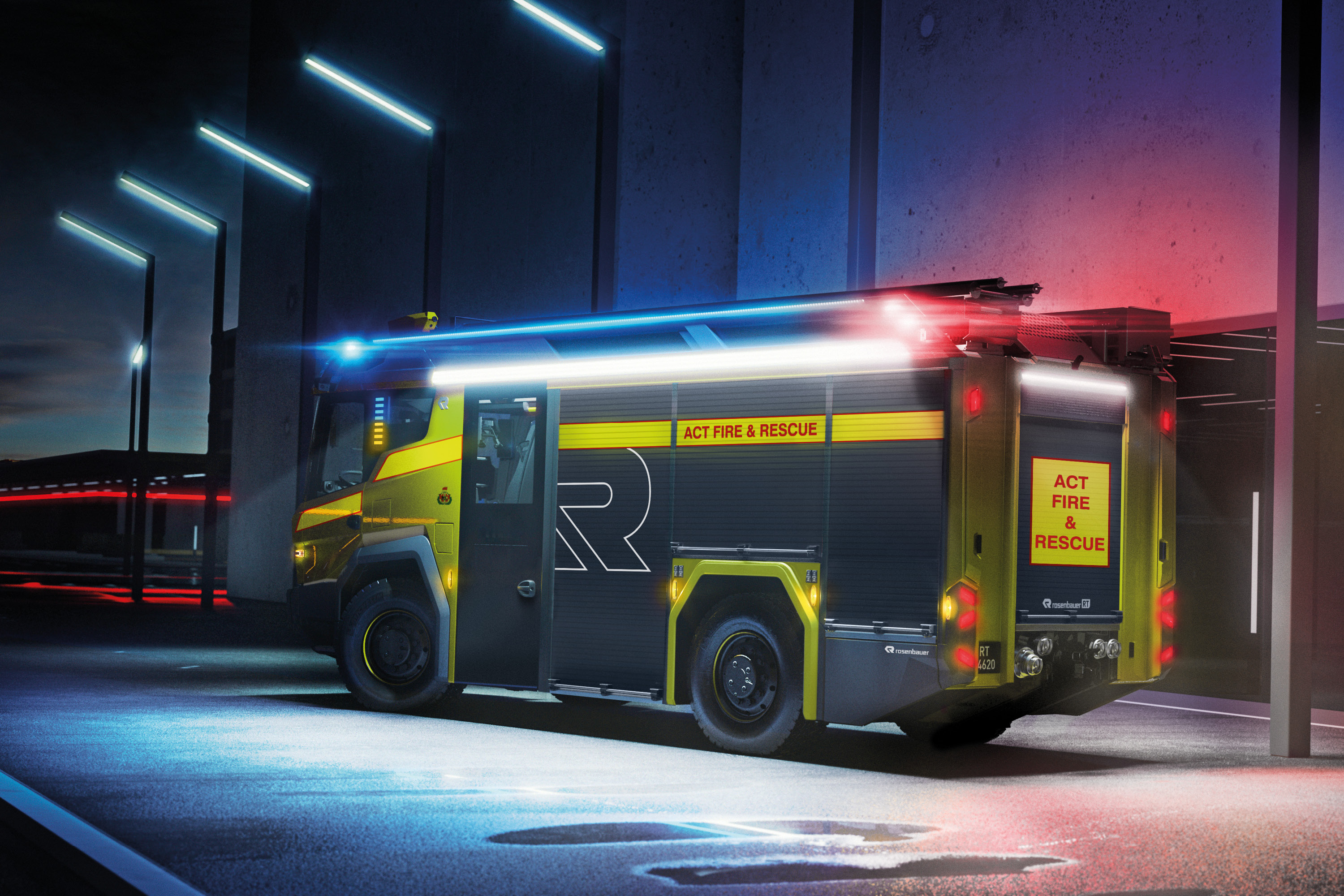 PlugIn Hybrid Electric Fire Truck ACT Emergency Services Agency